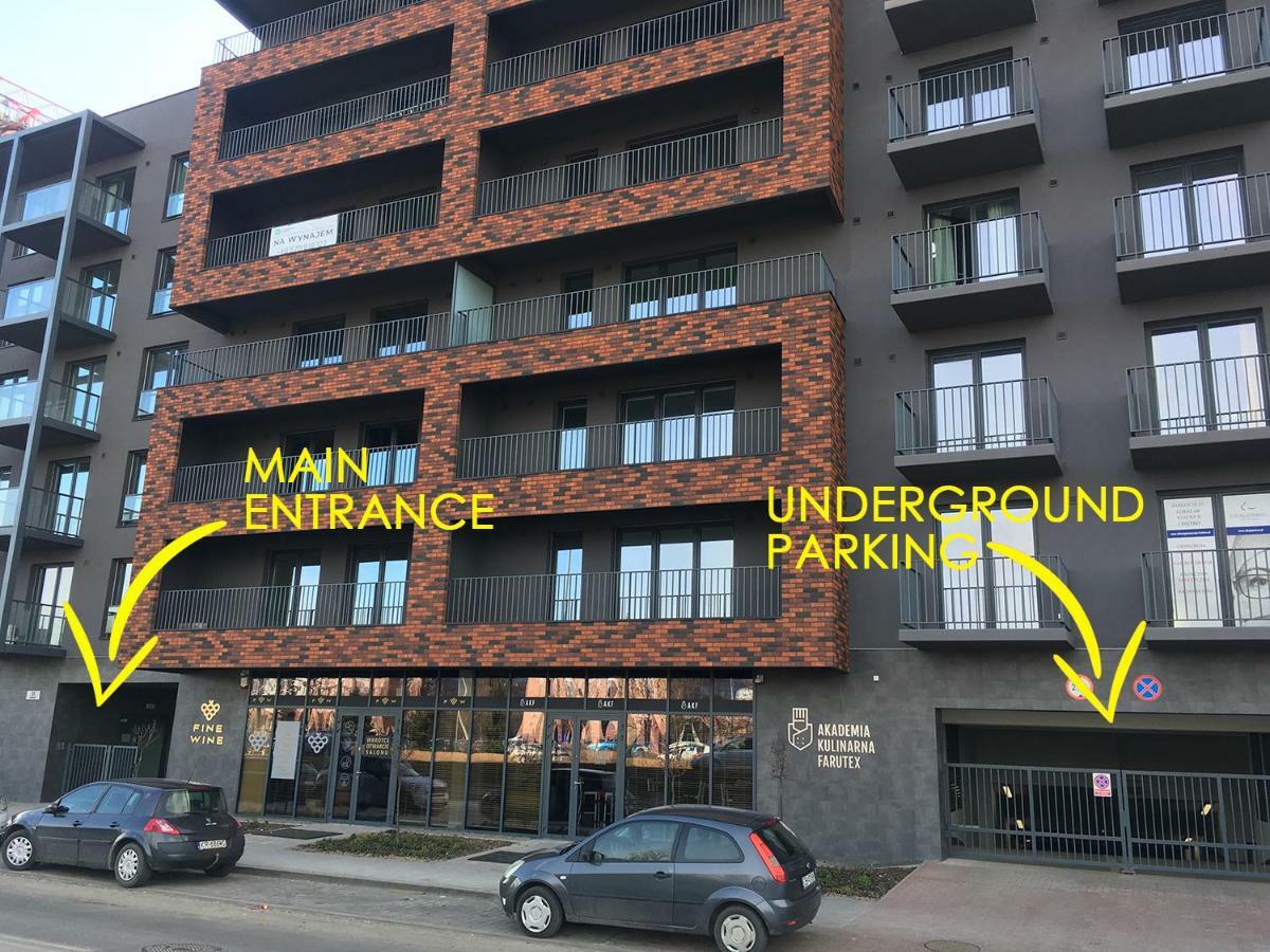 Apartment Navyblue Cracow Free Parking Tv